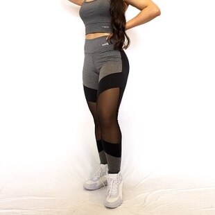 Cal-a-Legging-Fitness-Cintura-Alta-Suplex-Com-Tule-3