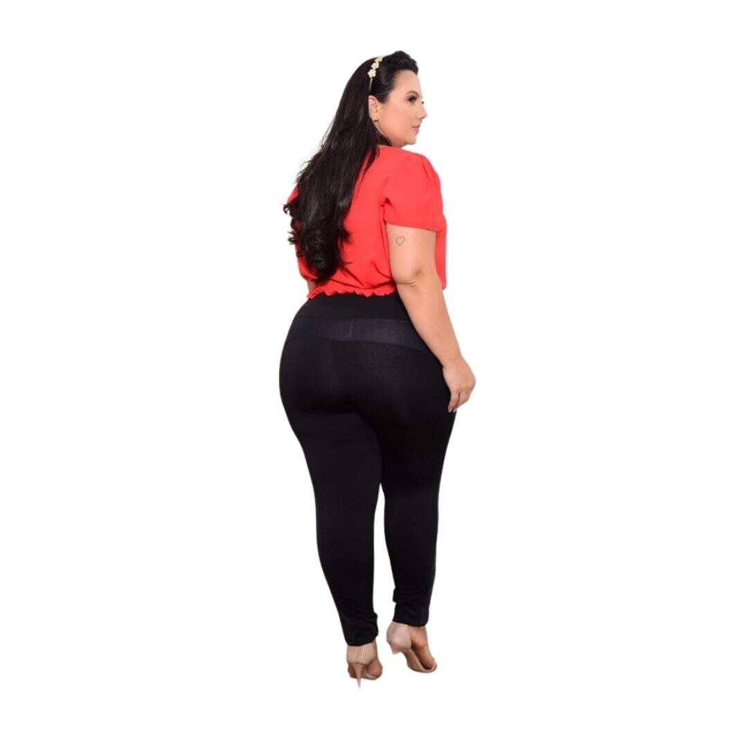 Cal-a-legging-montaria-Plus-Size-cirre-empina-bumbum-suplex-e-cirre-preto-top-de-linha
