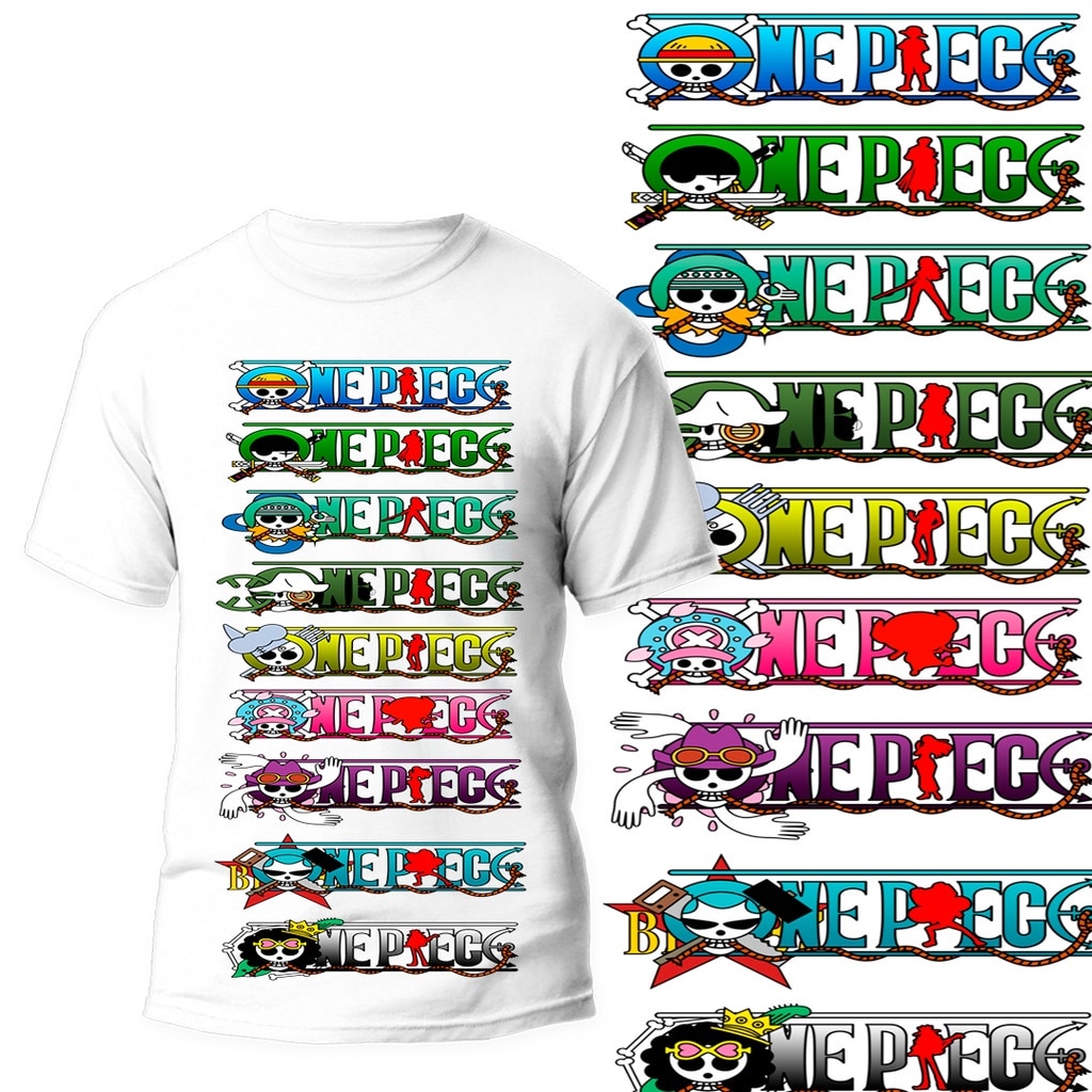 Camiseta-T-shirt-masculina-blusa-estampa-One-Piece