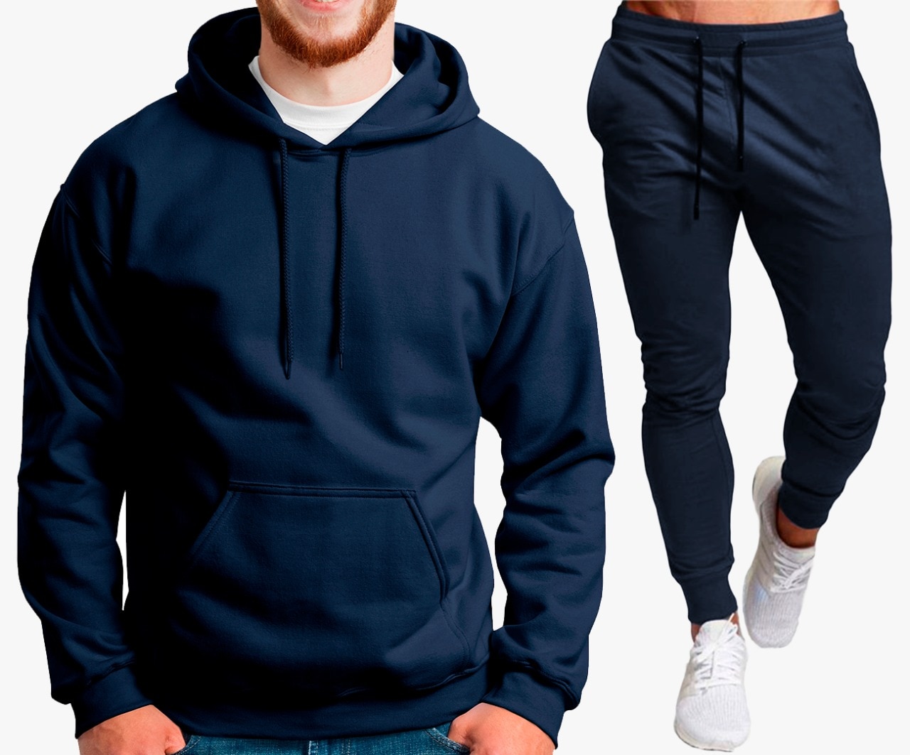 Conjunto-Cal-a-e-Blus-o-de-Moletom-Grosso-Frio-Inverno-Sem-Estampa-Liso-Barato-3