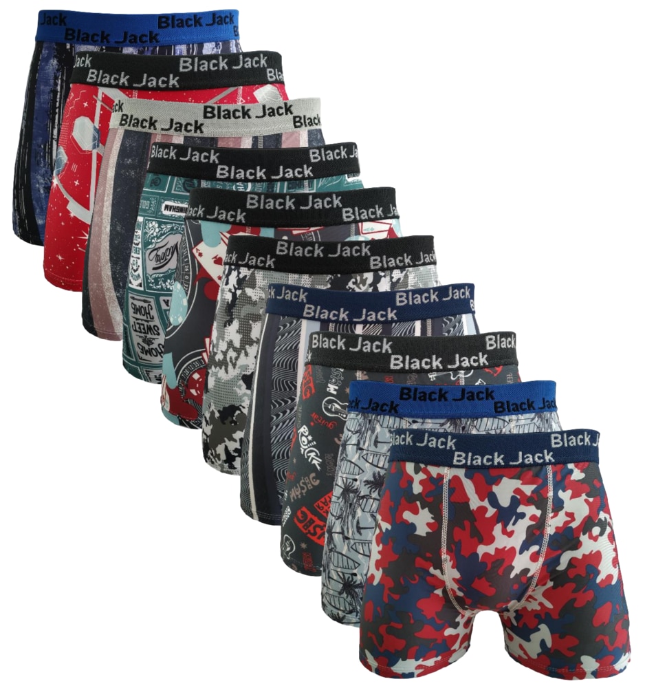 Kit-10-Cuecas-Box-Boxer-Estampas-Sortidas-Tecido-Microfibra-Confort-vel-Forro-Algod-o-Black-Jack