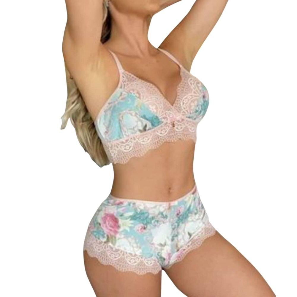 Kit-3-Conjuntos-feminino-Baby-doll-liganete-estampado-renda-4