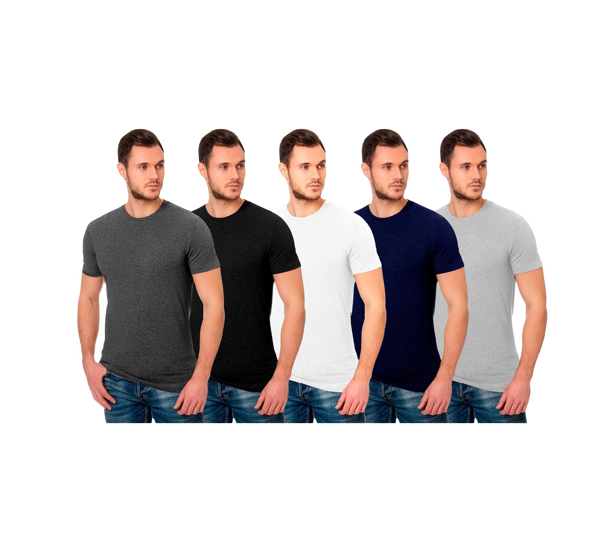 Kit-5-Camisetas-de-Algod-o-B-sica-Fio-30-1-Premium-Atacado-Varejo-Tecido-Macio-2