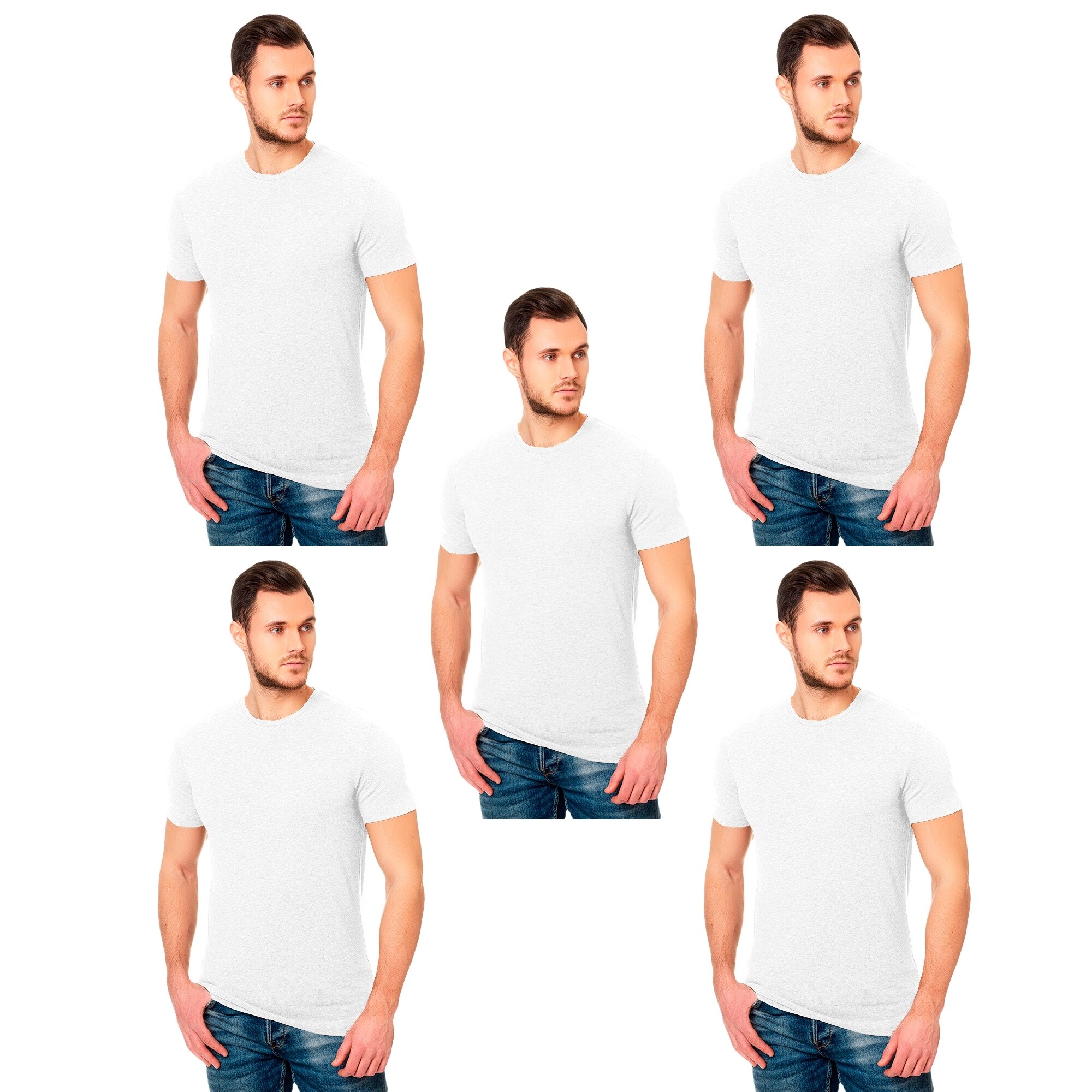 Kit-5-Camisetas-de-Algod-o-B-sica-Fio-30-1-Premium-Atacado-Varejo-Tecido-Macio-4