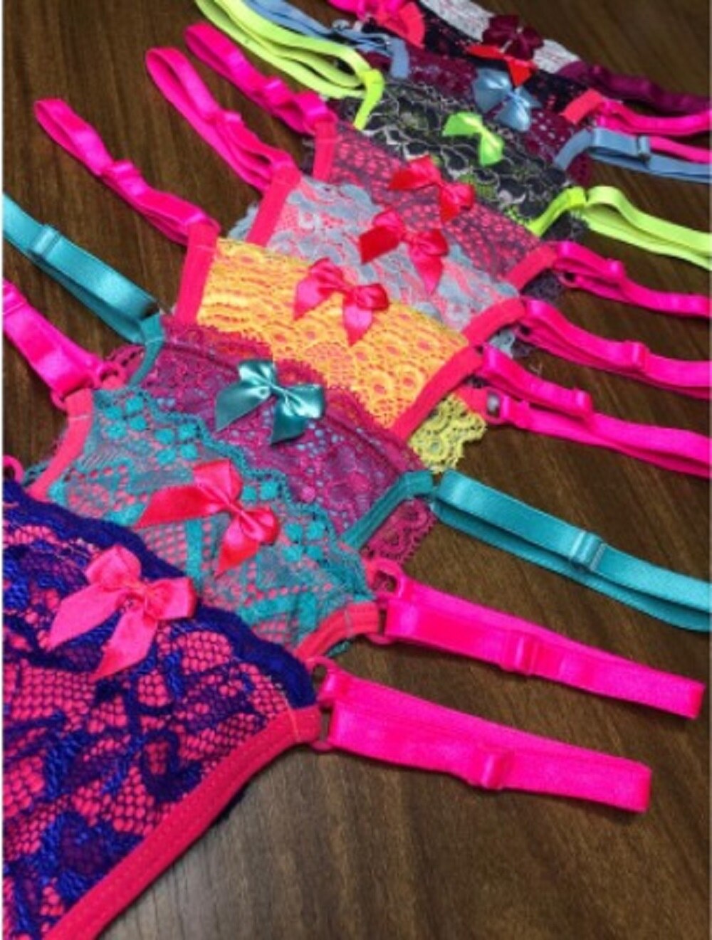 Kit-5-Tangas-Fio-Dental-Arco-res-Regulagem-Calcinha-Neon-Bicolor-String-Tamanho-nico-Sexy-Ajust-2