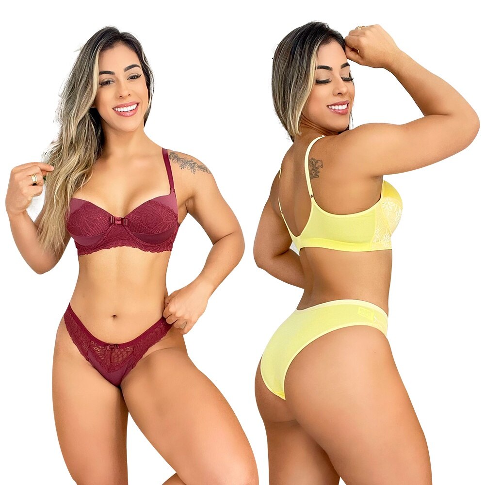 Kit-com-3-Conjuntos-Lingerie-Calcinha-e-Suti-com-Bojo-Renda-Sexy-Luxo-Atacado-Cores-Variadas-4