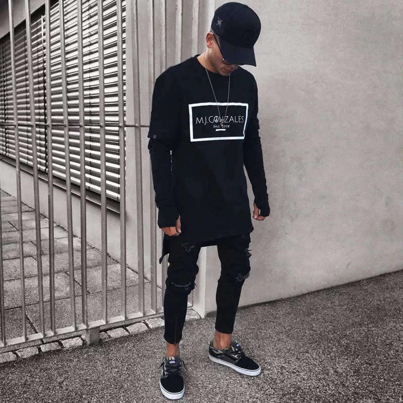 Legal-marca-de-designer-jeans-preto-magro-rasgado-destru-do-estiramento-magro-caber-hop-cal-as-1