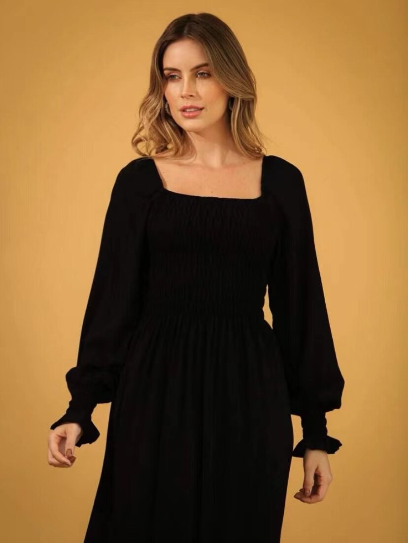 Vestido-Longo-Manga-Longa-Flare-Elastex-Ciganinha-Novidade-2